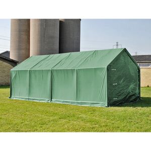 DANCOVER Carpa de almacén - 4x8m, Verde - Carpa de almacén DANCOVER Carpa de almacén - 4x8m, Verde - Carpa de almacén