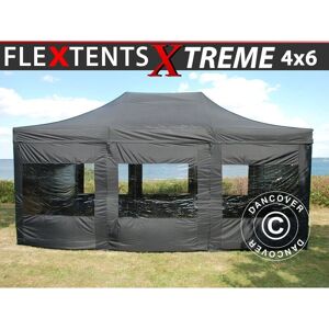 DANCOVER 50 4x6m Tenda Pieghevole Nera - Tenda DANCOVER 50 4x6m Tenda Pieghevole Nera - Tenda