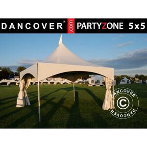 Carpa Pagoda Blanca 5x5m de Dancover - Tienda de eventos Carpa Pagoda Blanca 5x5m de Dancover - Tienda de eventos