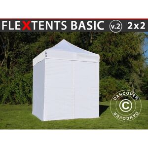 Dancover Gazebo Pieghevole Bianco FleXtents Basic v.2 - Gazebo Pieghevole Dancover Gazebo Pieghevole Bianco FleXtents Basic v.2 - Gazebo Pieghevole