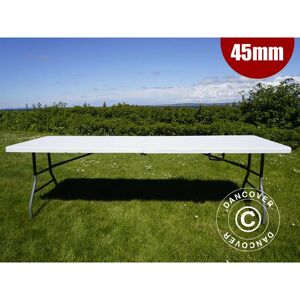 Dancover Tavolo pieghevole - 240x76x74cm - Grigio Dancover Tavolo pieghevole - 240x76x74cm - Grigio