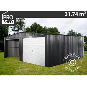 Dancover ProShed Garage Doppio - Garage in Metallo Antracite Dancover ProShed Garage Doppio - Garage in Metallo Antracite