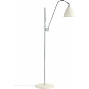 Gubi Bestlite BL3 Gulvlampe - Krom / Hvit - 16cm - Moderne klassiker Gubi Bestlite BL3 Gulvlampe - Krom / Hvit - 16cm - Moderne klassiker