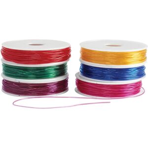 Colorations - Cordon à perles extensible - 55m - corde de bricolage - Publicité Colorations - Cordon à perles extensible - 55m - corde de bricolage - Publicité