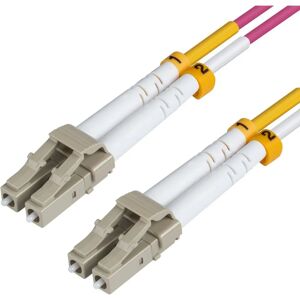 Microconnect Violet OM4 15m LC Fiber Optic Cable Microconnect Violet OM4 15m LC Fiber Optic Cable