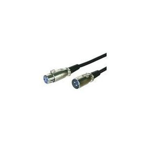 Microconnect XLRMF1 1m Musta - KVM-kaapeli Microconnect XLRMF1 1m Musta - KVM-kaapeli