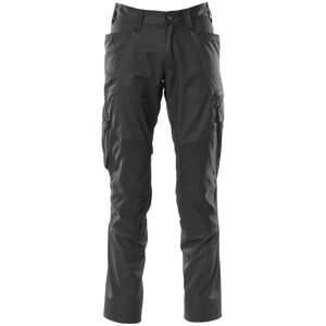 Pantaloni da lavoro leggeri neri Mascot con tasche per ginocchiere - Accelerate - Uomo Pantaloni da lavoro leggeri neri Mascot con tasche per ginocchiere - Accelerate - Uomo