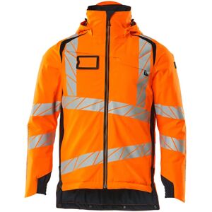 Mascot Højt synlig vandtæt vinterjakke - Herre, Orange/dyb marineblå - XL Mascot Højt synlig vandtæt vinterjakke - Herre, Orange/dyb marineblå - XL