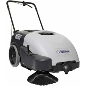 Nilfisk SW750 Balayeuse à batterie - Nettoyeur de sols - Publicité Nilfisk SW750 Balayeuse à batterie - Nettoyeur de sols - Publicité