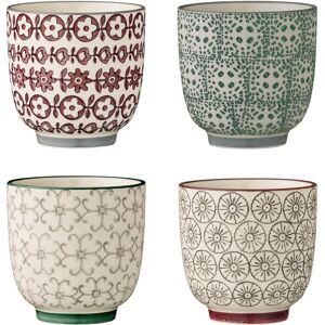 Bloomingville Karine Becher-Set - Steingut, 4 Farben Bloomingville Karine Becher-Set - Steingut, 4 Farben
