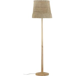 Bloomingville Modell Kakasi Naturlig Rattan Gulvlampe - Gulvlampe Bloomingville Modell Kakasi Naturlig Rattan Gulvlampe - Gulvlampe
