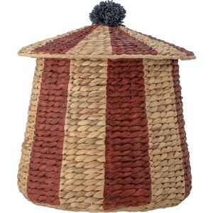 Cesta de almacenamiento roja de fibra vegetal Bloomingville - Cesta Cesta de almacenamiento roja de fibra vegetal Bloomingville - Cesta