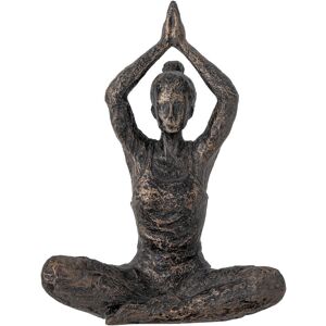Bloomingville Miiral Dekorativ Figur - Yoga Jente - 17cm Bloomingville Miiral Dekorativ Figur - Yoga Jente - 17cm