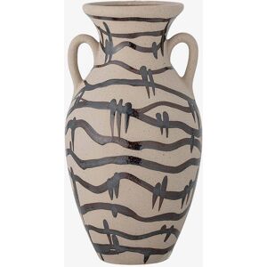 Bloomingville Vase Ohana - Blå Abstrakt - 16,5cm Bloomingville Vase Ohana - Blå Abstrakt - 16,5cm