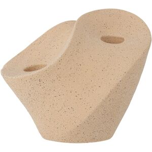 Bloomingville Brent Lysestage - Mat overflade til to lys - Beige Bloomingville Brent Lysestage - Mat overflade til to lys - Beige