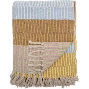 Plaid Isnel din Creative Collection - Galben - Bumbac reciclat Plaid Isnel din Creative Collection - Galben - Bumbac reciclat