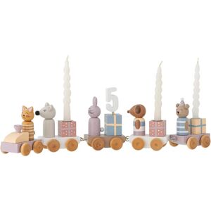 Bloomingville Junaid 38cm Roze Verjaardags Trein - Verjaardagsdecoratie Bloomingville Junaid 38cm Roze Verjaardags Trein - Verjaardagsdecoratie