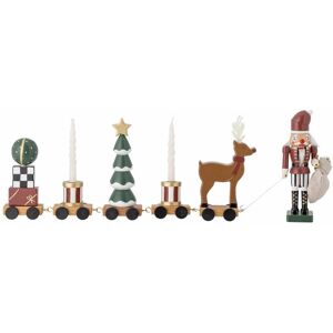 Bloomingville Buchenholz Eisen MDF Kerzenhalter - Weihnachtsdeko Bloomingville Buchenholz Eisen MDF Kerzenhalter - Weihnachtsdeko