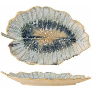 Plato de servir Dorreen azul de Bloomingville - Gres Plato de servir Dorreen azul de Bloomingville - Gres