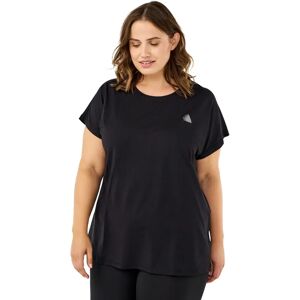 Zizzi ABasic One S/S - Svart - Dametopp Zizzi ABasic One S/S - Svart - Dametopp