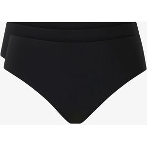 Zizzi - Sømfri G-string 2-pakning - Svart Zizzi - Sømfri G-string 2-pakning - Svart