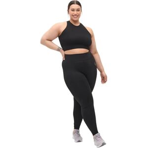 Zizzi - Cropped Tights - Svart - Kvinner 54/56 Zizzi - Cropped Tights - Svart - Kvinner 54/56