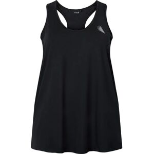Zizzi Basic S/L Racerback Top Sort - Sports Top Zizzi Basic S/L Racerback Top Sort - Sports Top