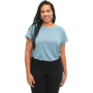 Zizzi - 2-pakning Topkatja S/S T-skjorte - Blå - 50/52 - T-skjorte Zizzi - 2-pakning Topkatja S/S T-skjorte - Blå - 50/52 - T-skjorte