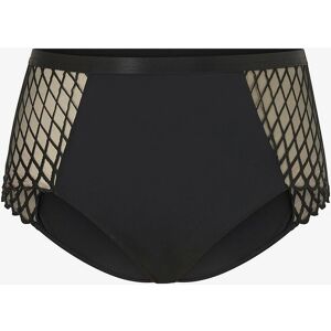 Zizzi Rw Brief - Svart - Hög modell med mesh på sidorna - Underkläder Zizzi Rw Brief - Svart - Hög modell med mesh på sidorna - Underkläder