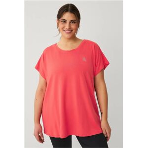 Zizzi - ABasic One S/S Rosa - Trenings-Topp - Topper Zizzi - ABasic One S/S Rosa - Trenings-Topp - Topper
