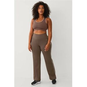 Zizzi - Lange vide bukser - Brun - Bukser Zizzi - Lange vide bukser - Brun - Bukser