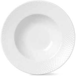 Assiette creuse Rhombe en porcelaine - Assiette de dîner - Publicité Assiette creuse Rhombe en porcelaine - Assiette de dîner - Publicité