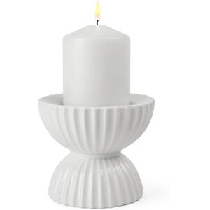 Lyngby Porcelain Tura Ljuslykta - Vit - 11,5cm Lyngby Porcelain Tura Ljuslykta - Vit - 11,5cm