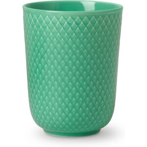 Lyngby Porcelain Rhombe Kopp - 33cl - Grön Lyngby Porcelain Rhombe Kopp - 33cl - Grön