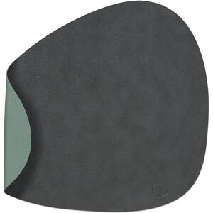 LindDNA Vändbar Bordunderlägg Curve L - Antracit/Pastellgrön LindDNA Vändbar Bordunderlägg Curve L - Antracit/Pastellgrön