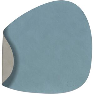 LIND DNA Grande Tappetino da Tavolo Reversibile - Azzurro Chiaro/Grigio Chiaro - 37x44 cm LIND DNA Grande Tappetino da Tavolo Reversibile - Azzurro Chiaro/Grigio Chiaro - 37x44 cm