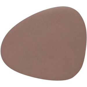 LIND DNA Recyceltes Leder Tischset - Serene Curve L Grau LIND DNA Recyceltes Leder Tischset - Serene Curve L Grau