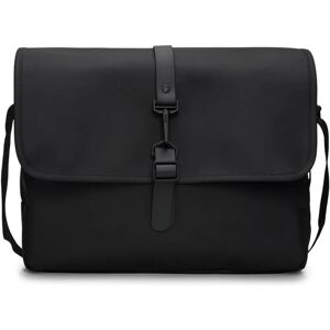 RAINS Schwarze Messenger Bag mit Verstellbarem Gurt - Messenger Bag RAINS Schwarze Messenger Bag mit Verstellbarem Gurt - Messenger Bag