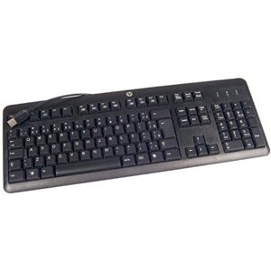 HP 672647-053 Tastatur - Französisch AZERTY - Schwarz - Office USB HP 672647-053 Tastatur - Französisch AZERTY - Schwarz - Office USB