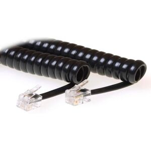 MicroConnect MPK10400 Telefonkabel - 4m - Svart - Telefonkabel MicroConnect MPK10400 Telefonkabel - 4m - Svart - Telefonkabel