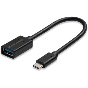 Microconnect USB-C til USB-A Kabel - 0,2m - Sort, Blå, Sølv - USB 3.2 Gen 1 Microconnect USB-C til USB-A Kabel - 0,2m - Sort, Blå, Sølv - USB 3.2 Gen 1