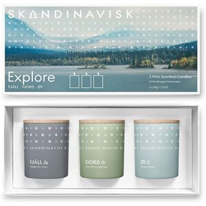 Skandinavisk Explorer Scented Candle Gift Set - Candle Set Skandinavisk Explorer Scented Candle Gift Set - Candle Set