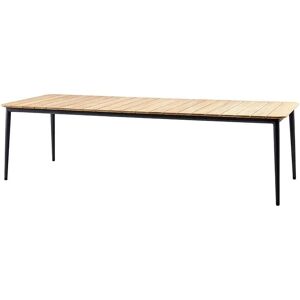 Cane-Line - Core Spisebord 274x100 cm - Lava Grey - Aluminium/Teak - Spisebord Cane-Line - Core Spisebord 274x100 cm - Lava Grey - Aluminium/Teak - Spisebord