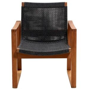 Cane-line Utendørs Endless Lounge-stol - Teak / Mørk grå Cane-line Utendørs Endless Lounge-stol - Teak / Mørk grå