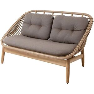 Cane-line - Strington 2 - Naturlig - Teak understell - Sofa Cane-line - Strington 2 - Naturlig - Teak understell - Sofa