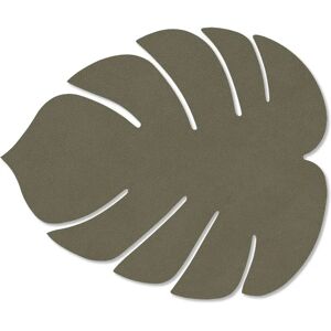 LIND DNA - Monstera Leaf Nupo Platzdecke - Armygrønn LIND DNA - Monstera Leaf Nupo Platzdecke - Armygrønn