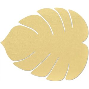 LIND DNA Monstera blad Hippo Sett - Gull LIND DNA Monstera blad Hippo Sett - Gull