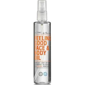 Active by Charlotte Huile Visage & Corps Feeling Good - Huile pour le corps - Publicité Active by Charlotte Huile Visage & Corps Feeling Good - Huile pour le corps - Publicité
