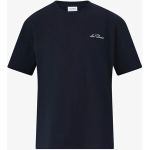Les Deux Model - Blå Crew T-shirt - Herre Les Deux Model - Blå Crew T-shirt - Herre