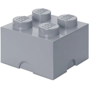 LEGO Opbevaringssten 4 GRÅ - Opbevaringssten LEGO Opbevaringssten 4 GRÅ - Opbevaringssten